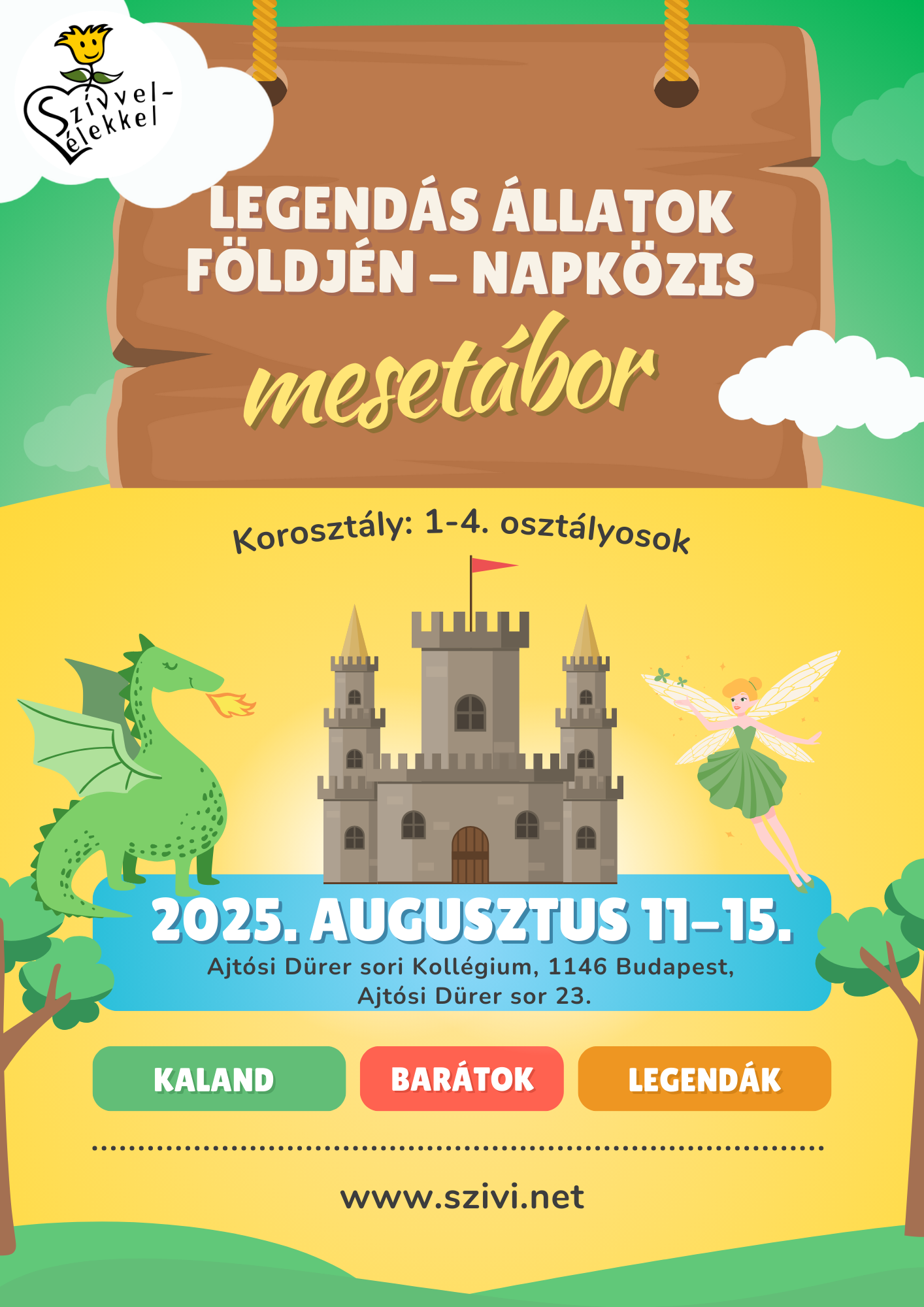 Legendás állatok földjén - Napközis mesetábor